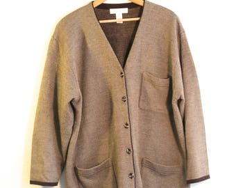 Vintage Cardigan in a Soft Lambswool Blend