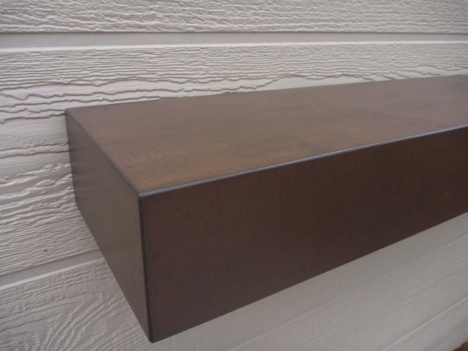 wood floating shelves 7 5 deep farmhouse shelf wood wall