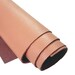 Perfect Whole (8.5 x 11 inch sheet) Real Cow Leather Craft Pieces - Pink