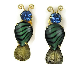 Vintage Insect Earrings