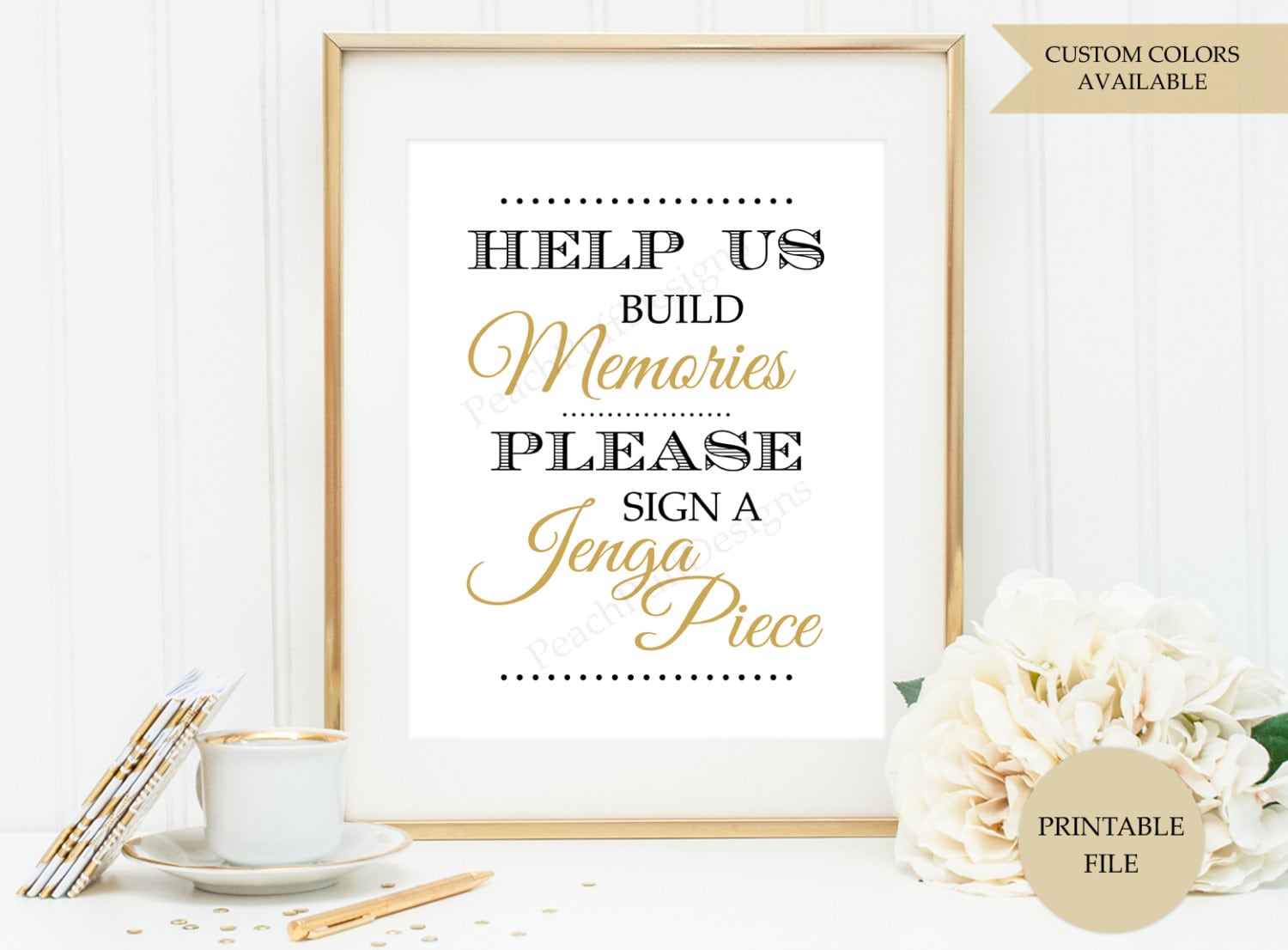 Jenga Guest Book Sign Printable Free Printable Word Searches