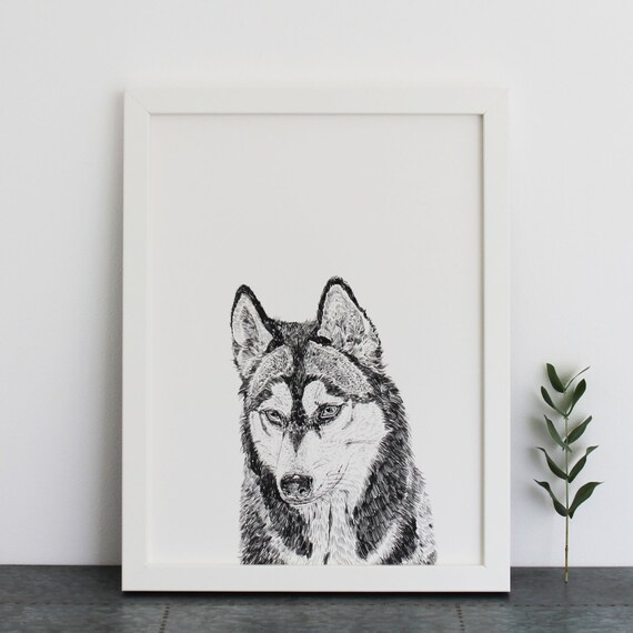 Husky Print