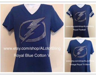 Tampa Bay Lightning Rhinestone shirt