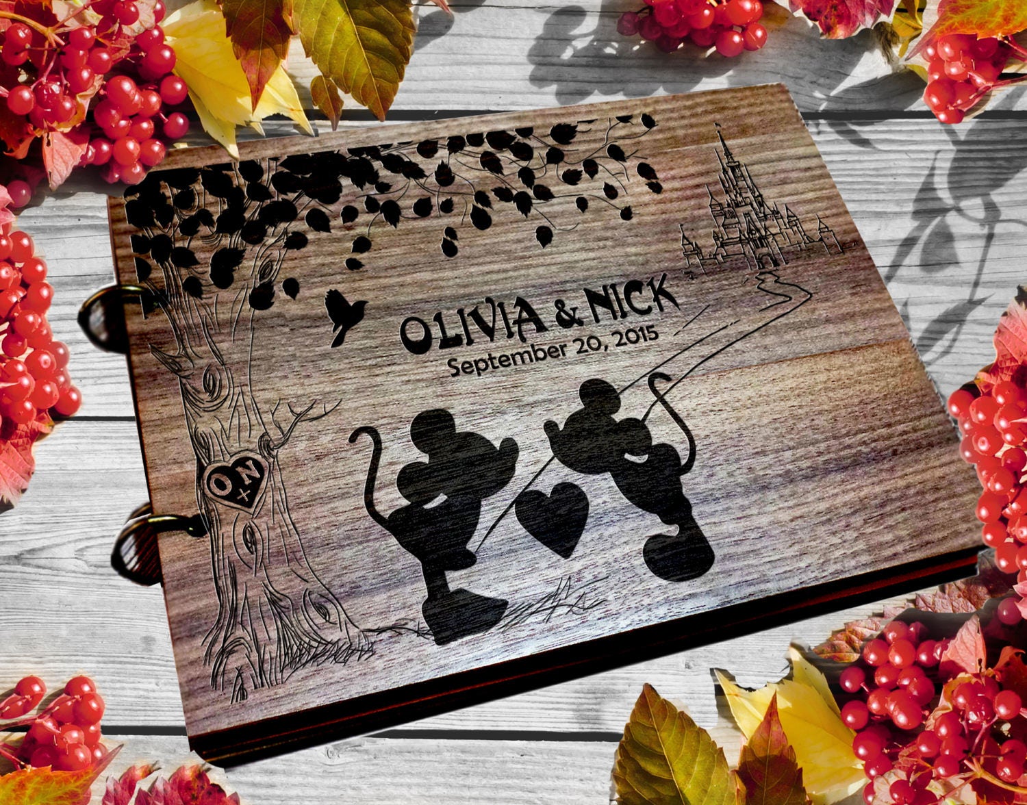 Hochzeit Gästebuch / Disney Hochzeit / Hochzeit Geschenk