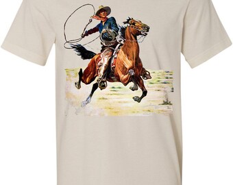 Vintage Wild West Round-Up Tee