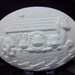 Noah Ark insert ( D- 1444) in bisque you paint