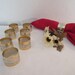 Vintage Gold/Silver Napkin Rings - 8