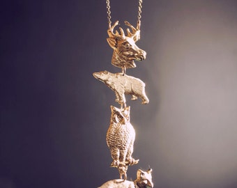 Spirit Animal Totem Necklace