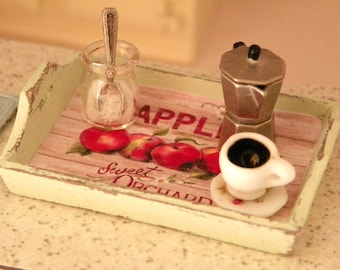 dollhouse miniature tray