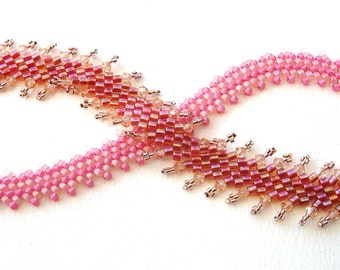 Beadweaving Tutorial - 7 Diagonal Peyote