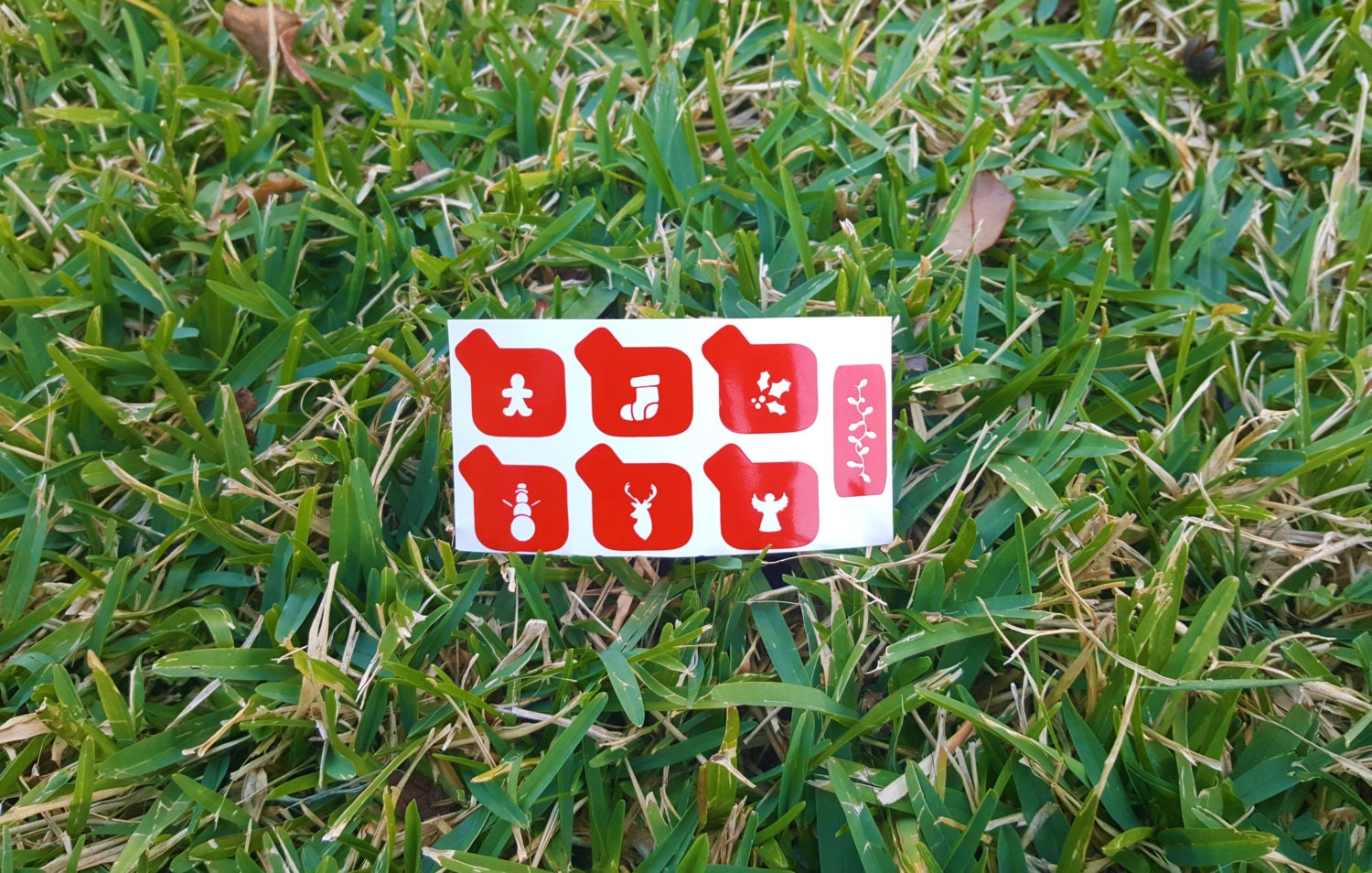 Christmas nail vinyls/nail stencils