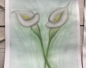 Water Color Calla Lilies