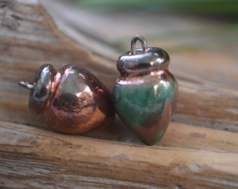 Handmade Porcelain Raku Ornaments