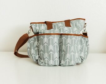 BLEMISHED BAG SALE - Arrows Diaper Bag