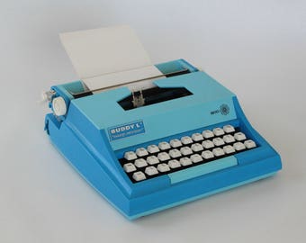 Vintage BUDDY L Typewriter, Machine à écrire, Vintage Typer toy, 1976, Made in Japan