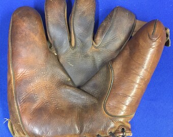Circa 1930's Luke Appling Player Model TruSport Brand Baseball Glove - Antique Chicago White Sox Baseball Memorabilia