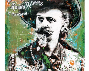Buffalo Bill - 12 x 18 High Quality Art Print