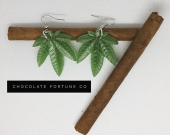 Earrings - Cannabis Weed Leaves
