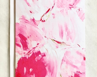 Abstract Painting Notecard