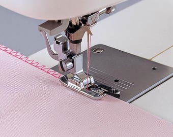 PP09 - Presser foot has clipped, overlock stitch