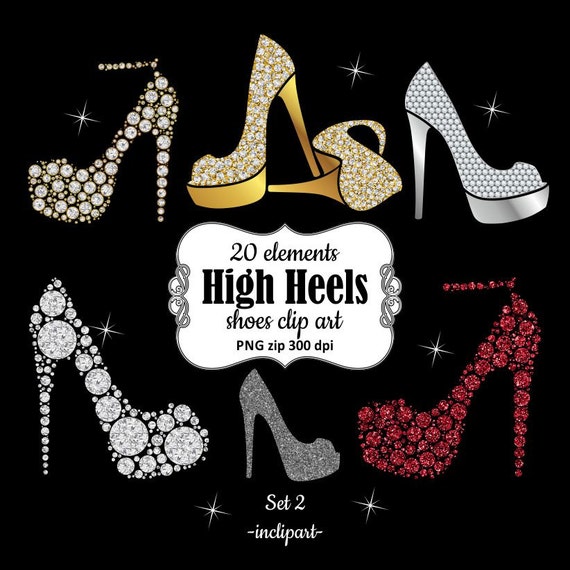 Download Shoe clipart. Ladies girls bridal high heels clipart.