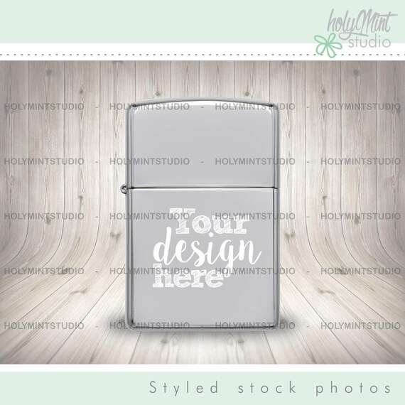 Download Zippo Lighter Mockup Zippo Mockup Zippo Brushed Chrome