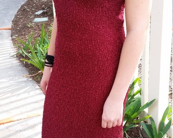 Vintage Red Halter Dress