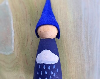 Weather gnomes, Waldorf weather dolls, Montessori weather toy