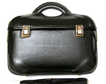 Parisienne leather bag,black,hard,quality,handmade,handcrafted,unique,large,handcrafted,original,italian,genuine,shoulder,crossbody,satchel