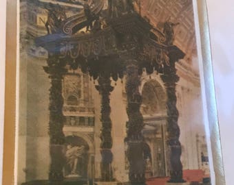 Italian Postcard from The Vatican. Rich history.