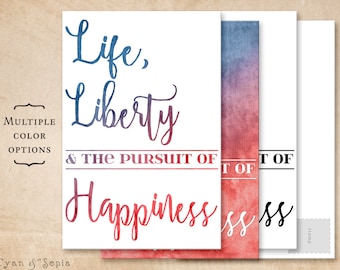 life liberty pursuit of happiness constitution