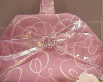 Lilac Clutch Wristlet