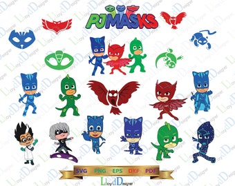 Download Pj masks svg | Etsy