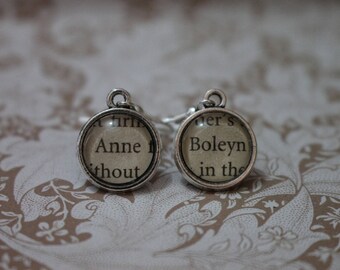 Anne ~ Boleyn Earrings ~ The Tudors ~ King Henry VIII ~