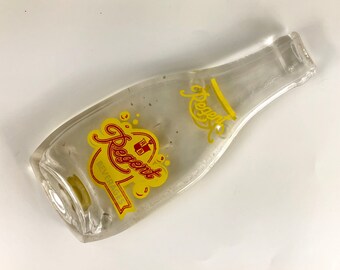 Vintage Regent Supreme Beverages Melted Bottle Spoon Rest, Pittsburgh PA, Wall Hanging, Mid Century Soda Bottle