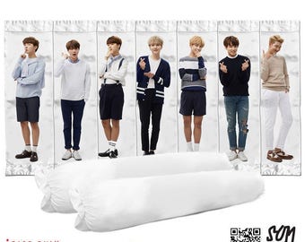 BTS Bangtan Boys Body Pillow/Bolster Case Version 2