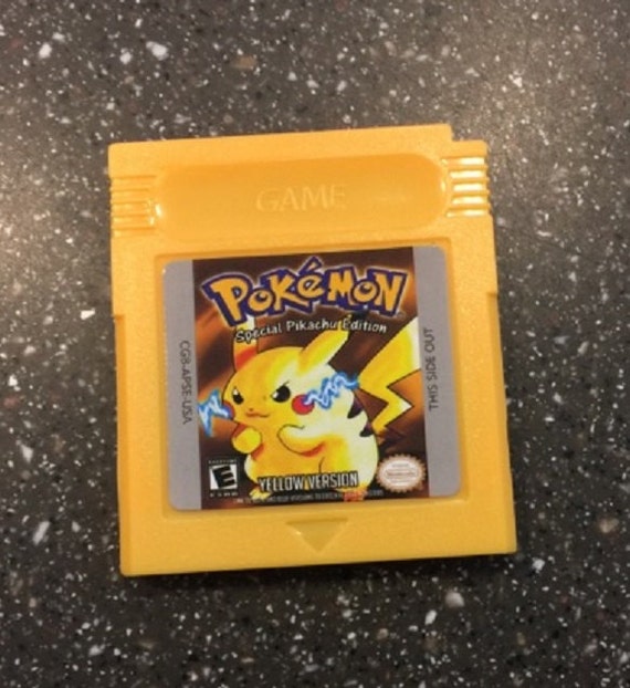 Pokemon Yellow Version Nintendo Original Gameboy GBA Advance