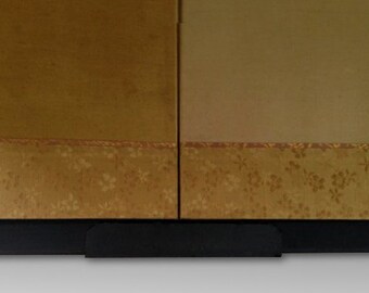 Pair Japanese Screen Byobu Mounting Brackets