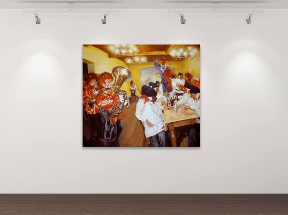 Fremd - Kunstdruck Gemälde von Stephanie Oncken Fremd - Kunstdruck Gemälde von Stephanie Oncken
