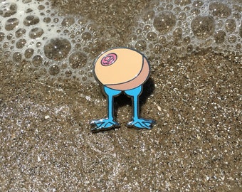 Blue Footed Booby Enamel Pin
