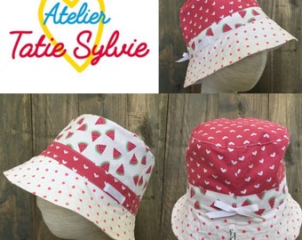Reversible Safari love's Bowler Hat