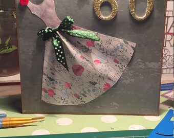 Sweet, girly birthday card.