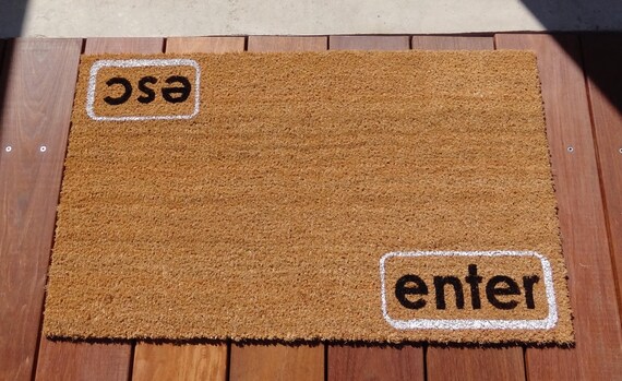 Enter Key Doormat Keyboard Enter Key Doormat