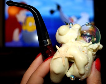 Handmade Snarfblat Mermaid Cosplay Pipe Prop 3 Different Designs Available