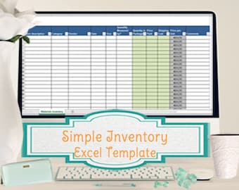 Simple Inventory Worksheet, Vendor Price Comparison and Supplies Conversion