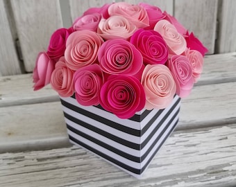 paper flower centerpieces