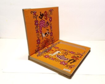 Hollow Book Safe The Weavers' Song Book Cloth Bound vintage Secret Compartment Box Hidden Security Box