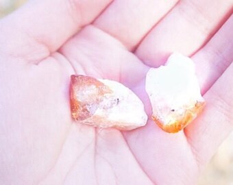 Citrine Point / Raw Citrine Point / Rough Citrine Point