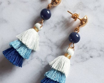 Bo tassels chic so sweet - stormy blue