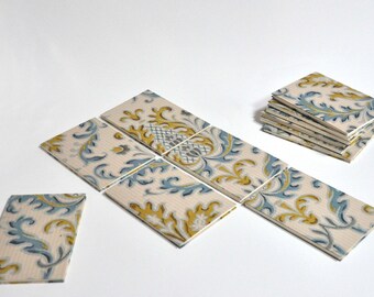 Notebook by Coptic stitch and wallpaper lining